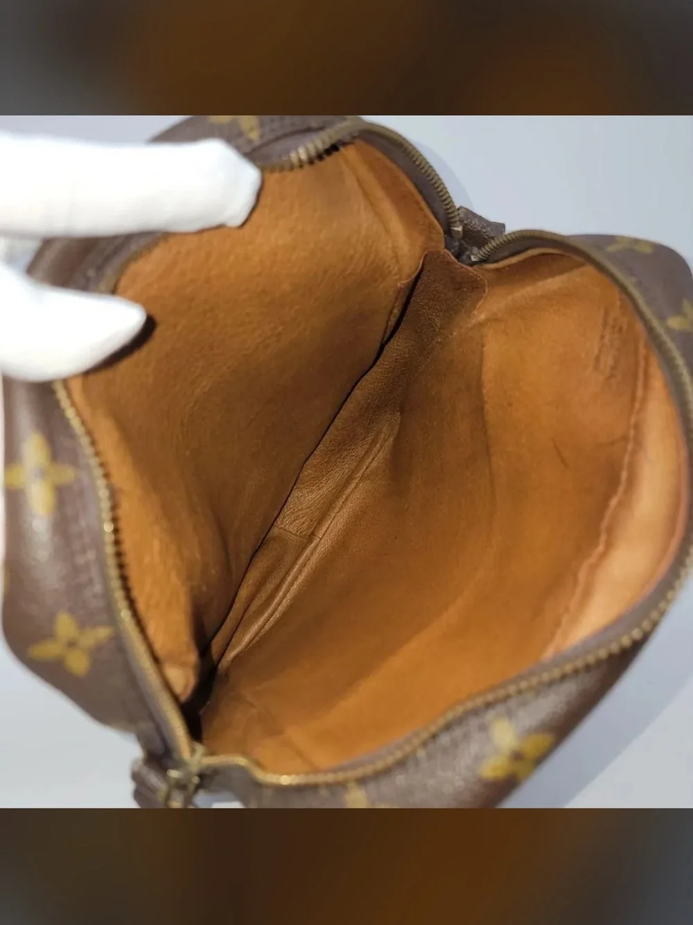 Louis Vuitton Monogram Messenger Bag in Brown